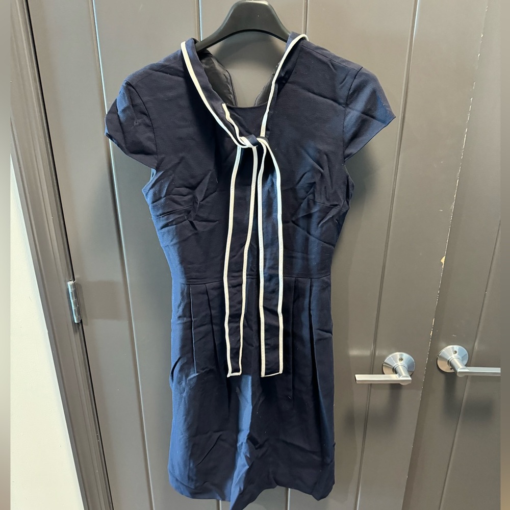 Midi blue dress by J.Crew